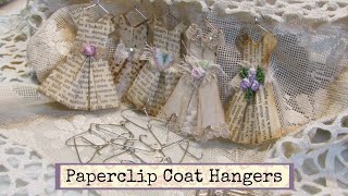 Paperclip Coat Hangers