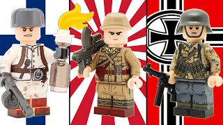I made every WWII Axis Army in LEGO...
