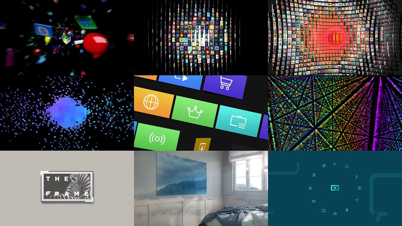Samsung Smart TV Welcome Movies 2012-2024 Full Collection 4K