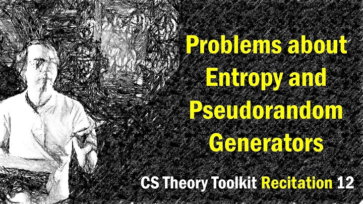 Entropy, and cryptographic pseudorandom generators...