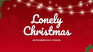 Justin Bieber believe AI - Lonely Christmas Solo