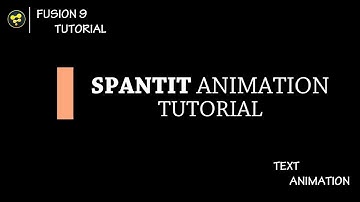 TEXT SIMPLE ANIMATION............FUSION 9 TUTORIAL