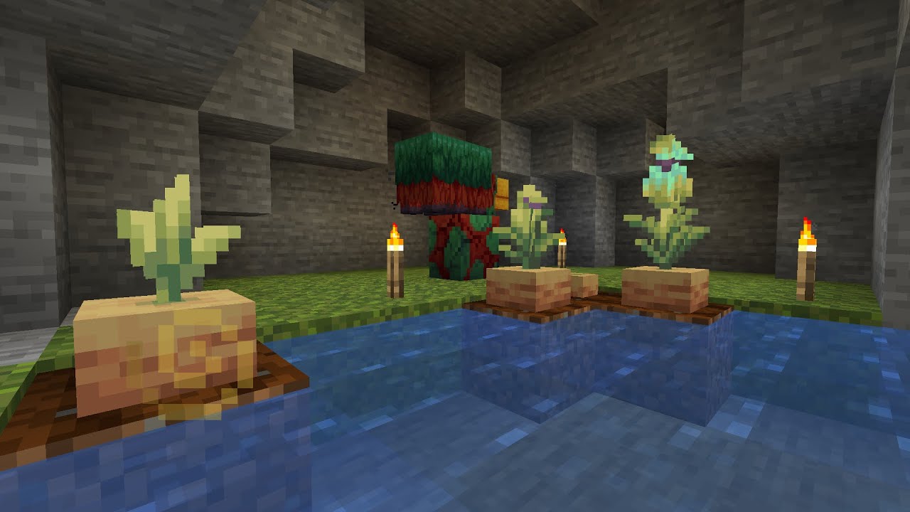 Building a Sniffer Cave Habitat in Minecraft 1.20!!! - YouTube