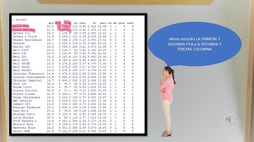 Seleccionar valores (datos) de una base de datos (data frame) en R