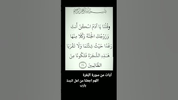 القران الكريم آيات من سورة البقرة   اللهم اجعلنا من الأبرار وارزقنا الفردوس الأعلى يارب