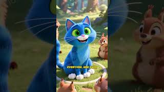 Zilo The Kind Blue Cat#shorts #kindness #acceptance #bluecat #loveyourself #inspiration