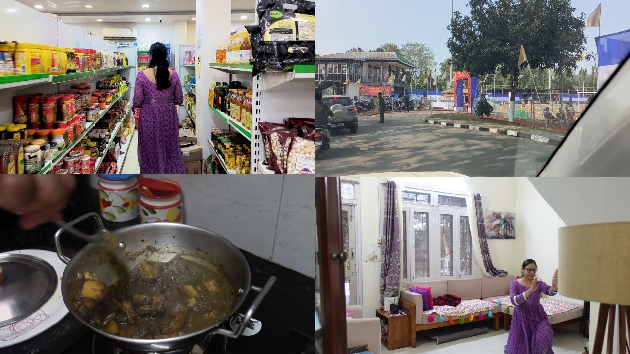 Рецепт курицы с кунжутом по-ассамски | Повседневная жизнь мамы-ассамки | NRL Township | Видеоблог...