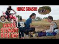 MASSIVE CRASH at the James Stewart JS7 Ride Day