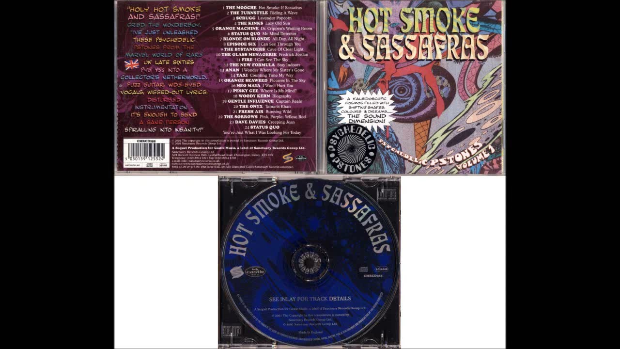 Hot Smoke & Sassafras (Psychedelic Pstones Volume 1) 