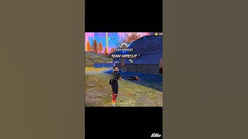 TEAM WIPEOUT 🔥1 VS 4 💀#freefire #shorts