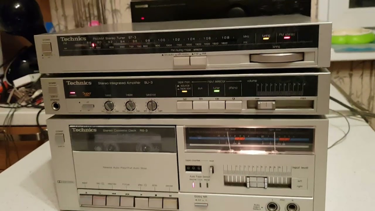 Technics ST-3,SU-3,RS-3 - YouTube