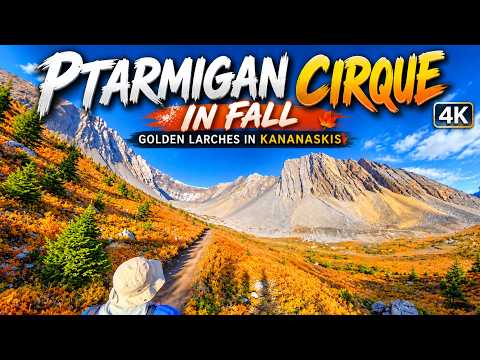 Ptarmigan Cirque in Fall | Golden Larches in Kananaskis