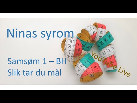 Video: Hvordan ta mål fra et barn for å sy riktig