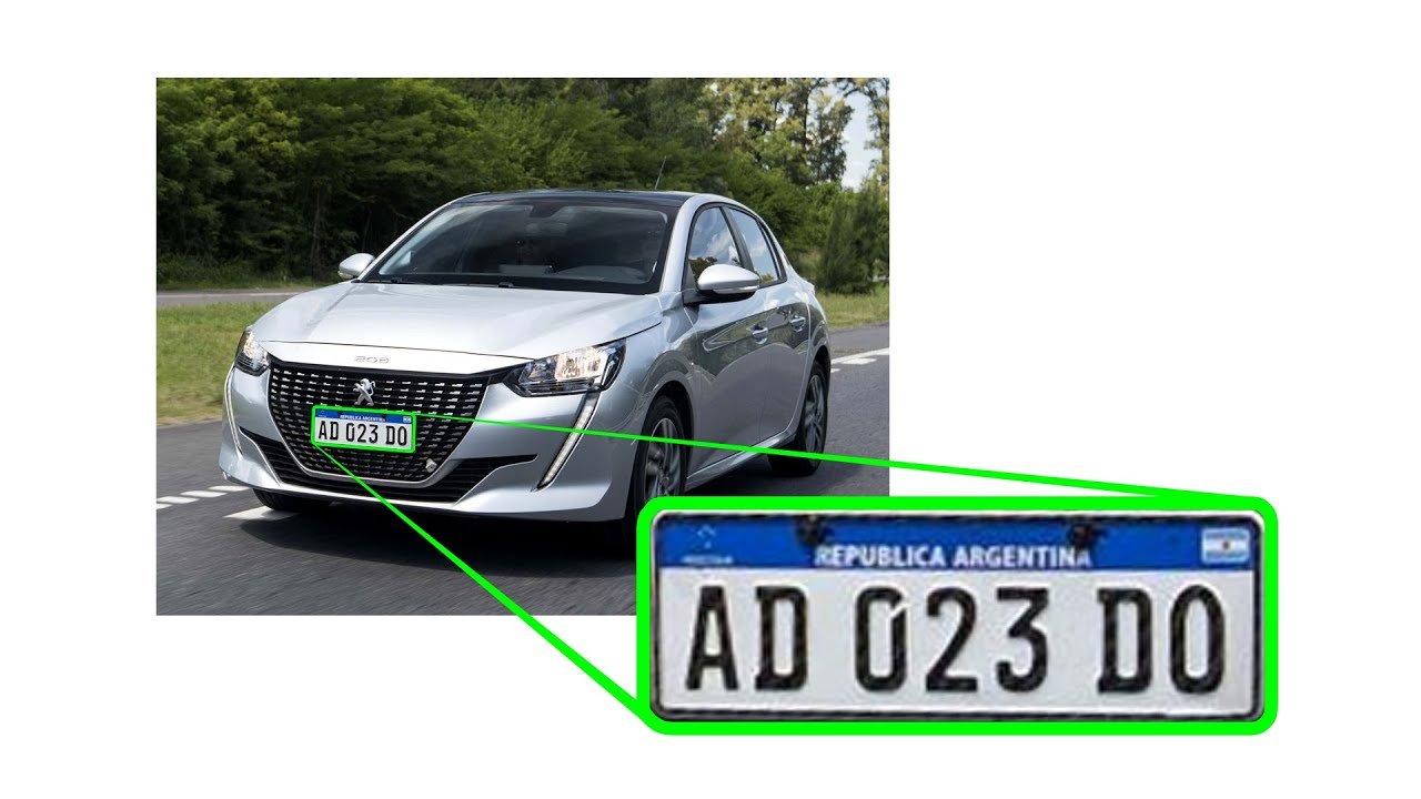 TUTORIAL DE PYTHON: RECONOCIMIENTO DE PATENTES