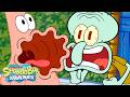 1 Hour of Patrick &amp; Squidward's Funniest Moments! ⭐️🦑 | SpongeBob