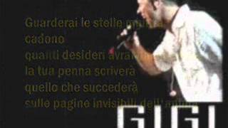 Video thumbnail of "Gigi D'alessio - Il cammino dell'età (testo)"