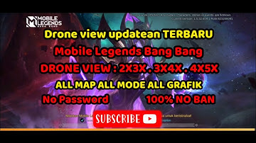 Drone view Mobile Legends Bang Bang All map/All grafik TERBARU | TUTORIAL PEMASANGAN