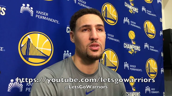 Entire KLAY interview on Steph Curry's impact: "all works in unison", Draymond's technicals