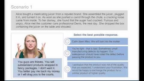 Customer Service Training: Dealing with Difficult Customers Module 7