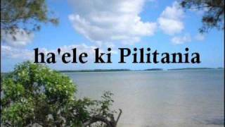 Video thumbnail of "ha'ele ki Pilitania..fa'u Peni Tutu'ila of Makahokovalu"