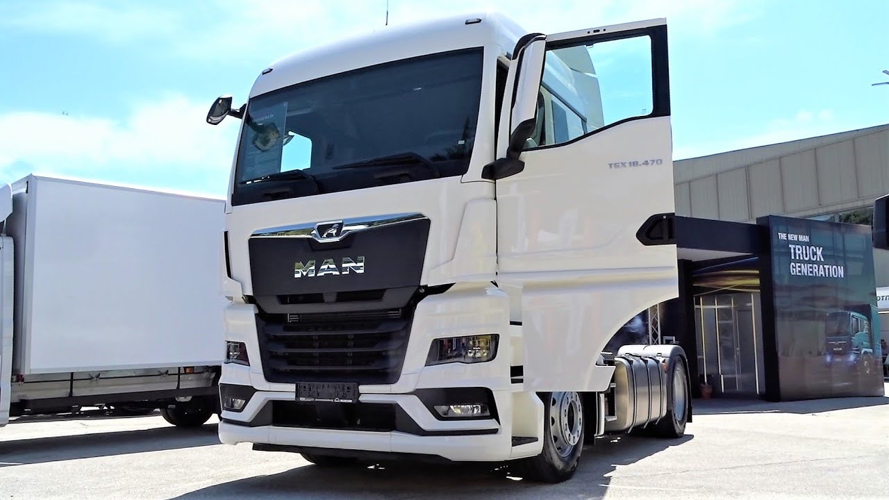 New 2023 MAN TGX 4x2 Tractor Truck - Interior, Exterior, Details - Truck  Expo 