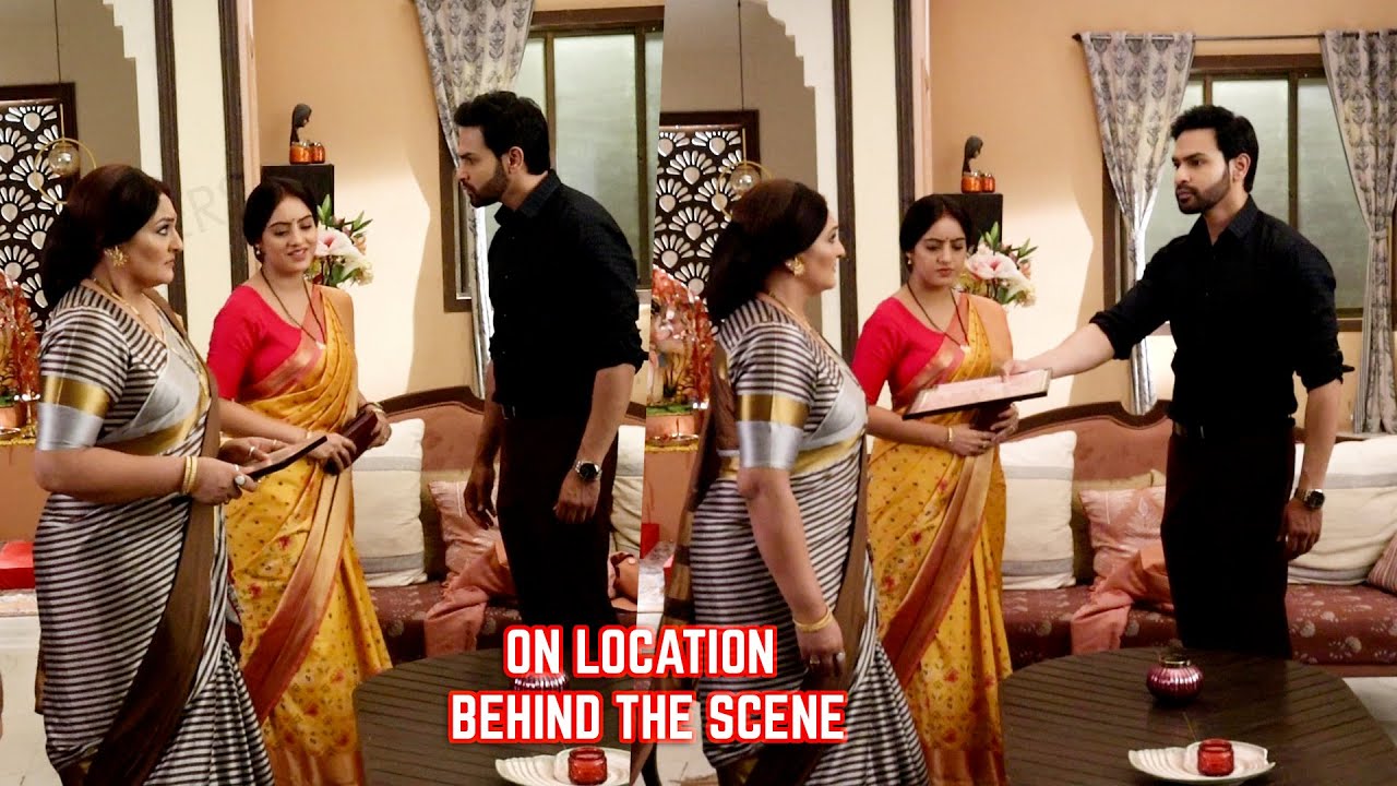 Mangal Lakshmi On Location : Adit insulted Mangal by calling 9th pass. Mangal also made fun of Adit