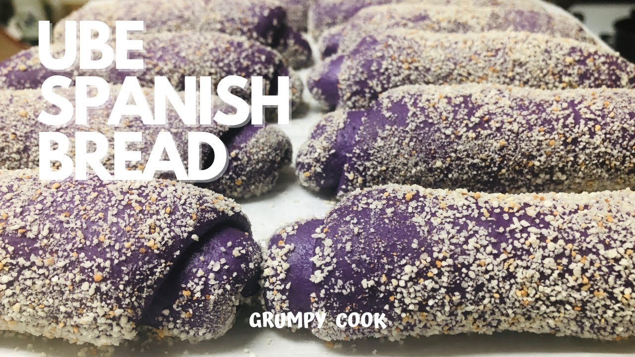 UBE SPANISH BREAD UBE PAN DE SAL AND LOAF BREAD TRENDING UBE FLAVOR ube-spanish-bread-ube-pan-de-sal-and-loaf-bread-trending-ube-flavor