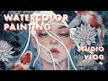 LIFE OF AN ARTIST // Painting for an Exhibition [Ep. 2]
