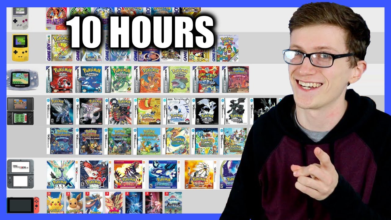 10 HOURS of Scott The Woz ranking Pokémon Games - Scott The Woz - YouTube