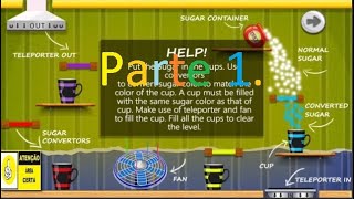 Playing this very cool game Draw Line Cups screenshot 1