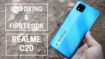 realme C20 - Unboxing & First Look - [Design, Features, Camera Samples, Specifications]