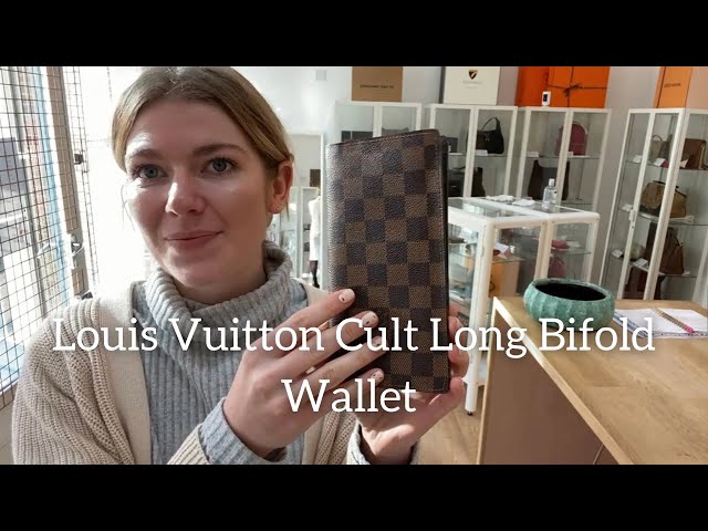 LOUIS VUITTON Monogram Canvas Cult Long Bi-Fold Wallet