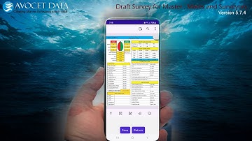 Draft Survey Pro For Master , Mates and Surveyors
