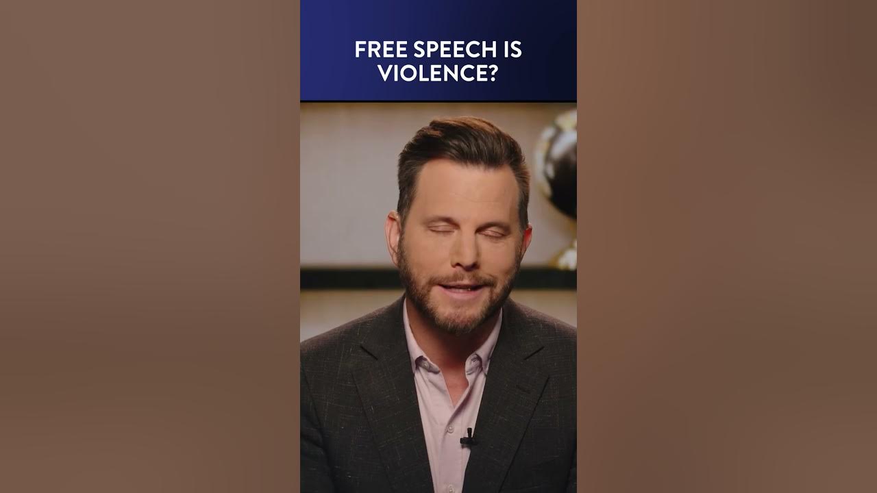 Watch MSNBC Guest Confuse Violence with Free Speech #Shorts | DM CLIPS | RUBIN REPORT