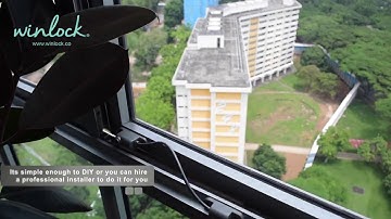 No Grille Open Concept with WinLock Window Restrictors