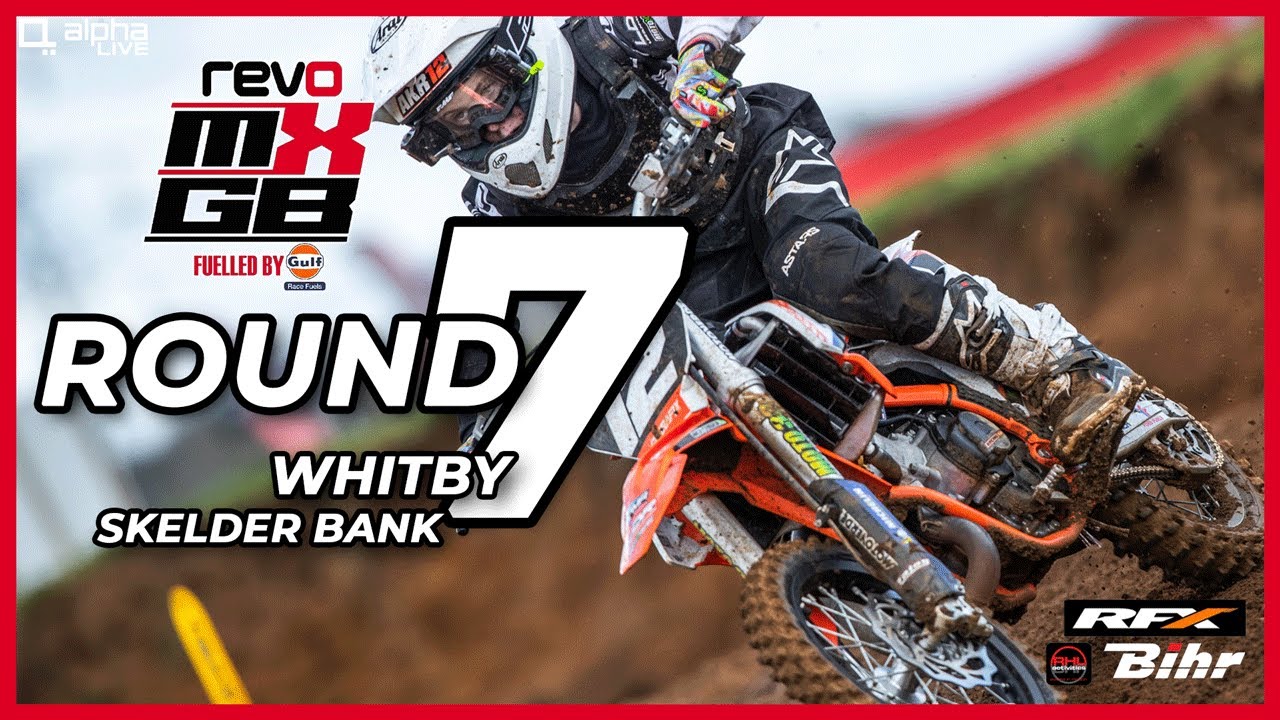 REVO ACU British Motocross Championship Round 7 LIVE Whitby - Skelder Bank MXGP