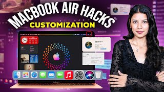 Macbook Air customization | Best HACKS and TRICKS !