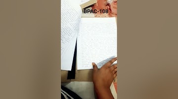 BPAC--108| solved Assignment 2023-24 |#assignment #ignousolvedassignment #ignou