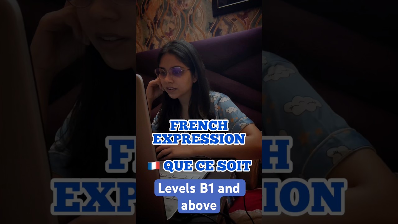 A Must-Know French Expression | TEF Canada | TCF Canada | DELF | DALF