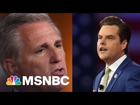 Matt Gaetz to MSNBC: There was a side deal but I lost my copy