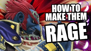 HOW TO MAKE SALTY PLAYERS RAGE WITH GANON