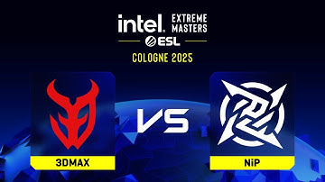 3DMAX проти NiP | Карта 2 | IEM Cologne 2025 Stage 1