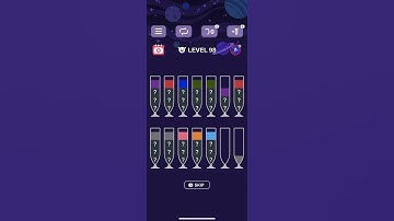 water sort puzzle  #level 98 # super hard