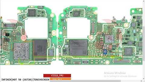 INFINIX HOT 50 X6720 Touche Notwarking Problem Ways Hardware Solution #borneoschematic #gsmstore #bo