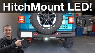 Installing the Diode Dynamics HitchMount LED Pod | Jeep Wrangler JL