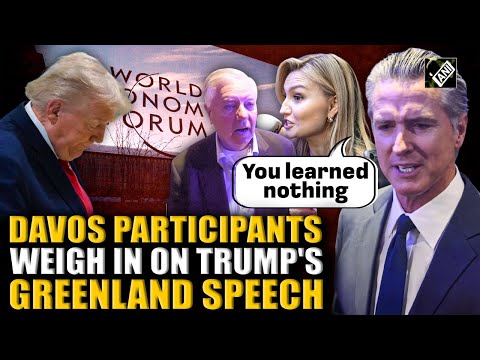 من نيوسوم إلى ليندسي غراهام يعلق المشاركون في دافوس على خطاب ترامب بشأن غرينلاند