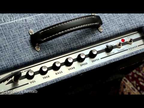 Supro Saturn Reverb & Royal Reverb Amp Demo