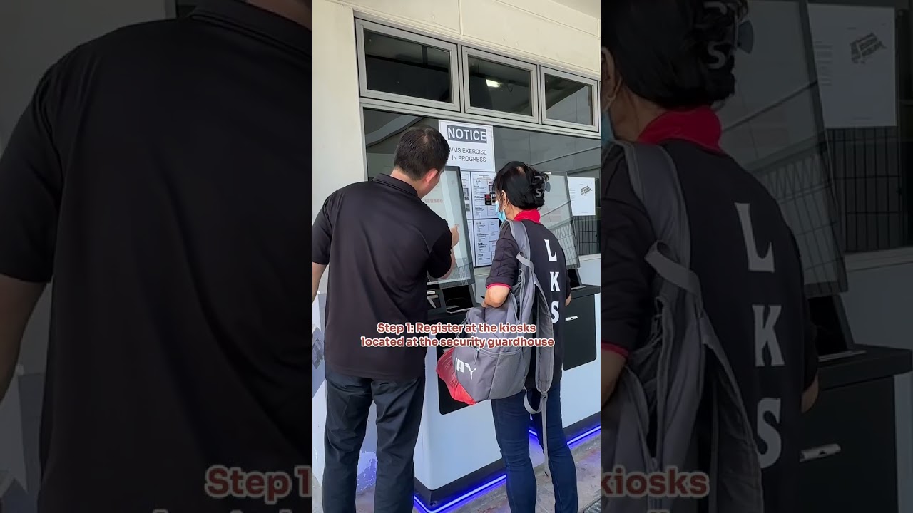 Ground deployment exercise for Visitor Management System at Pasir Panjang Wholesale Centre