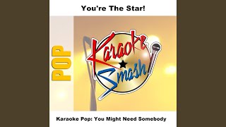 Video thumbnail of "The Studio Group - Just When I Needed You Most (Karaoke-Version) As Made Famous By: Randy Vanwarmer"