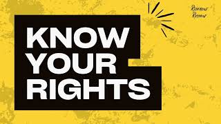 Know Your Rights- English